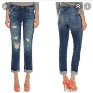 J Brand Caitland Slim Boyfriend Jeans Blitz wash 30